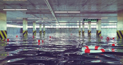 underground parking water leak detection leakdtech dubai