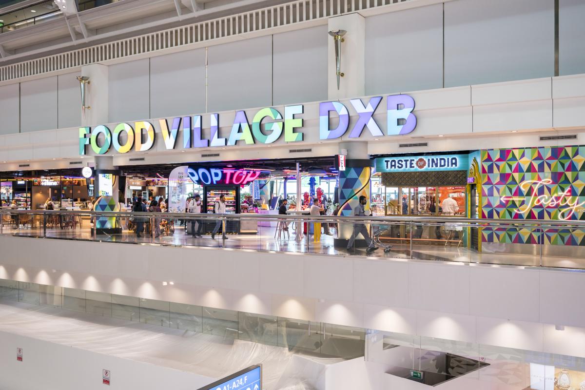 airport food court drainage